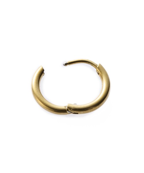 CENE（セネ）の「【CENE】セネ/ワンタッチループピアス14mm（ピアス（両耳用）・レディース・シルバー/ピンクゴールド/ゴールド・FREE）」の10枚目の写真