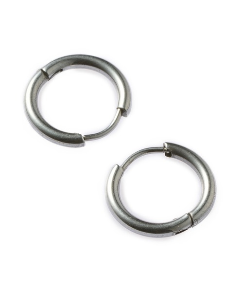 CENE（セネ）の「【CENE】セネ/ワンタッチループピアス14mm（ピアス（両耳用）・レディース・シルバー/ピンクゴールド/ゴールド・FREE）」の16枚目の写真