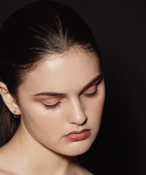 CENE（セネ）の「【CENE】セネ/ワンタッチループピアス14mm（ピアス（両耳用）・レディース・シルバー/ピンクゴールド/ゴールド・FREE）」の12枚目の写真