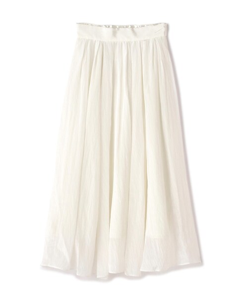 PROPORTION BODY DRESSING(プロポーションボディドレッシング)の「ギャザーフレアスカート / 1214120204(スカート・レディース・ベージュ/ホワイト系その他・MEDIUM/SMALL)」の13枚目の写真