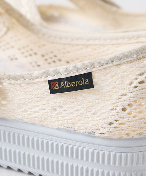 FREAK'S STORE(フリークスストア)の「Alberola × FREAK'S STORE/アルベローラ 別注 メッシュ メリージェーン フラットシューズ(バレエシューズ・レディース・ナチュラル/ブラック・38/36/37)」の12枚目の写真