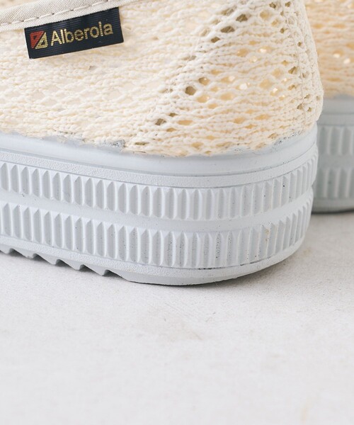 FREAK'S STORE(フリークスストア)の「Alberola × FREAK'S STORE/アルベローラ 別注 メッシュ メリージェーン フラットシューズ(バレエシューズ・レディース・ナチュラル/ブラック・38/36/37)」の13枚目の写真