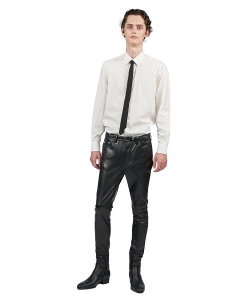 GalaabenD（ガラアーベント）の「ウォッシャブルヴィーガンレザーレギンスパンツ（その他パンツ・メンズ・ブラック・48/44/46）」の9枚目の写真