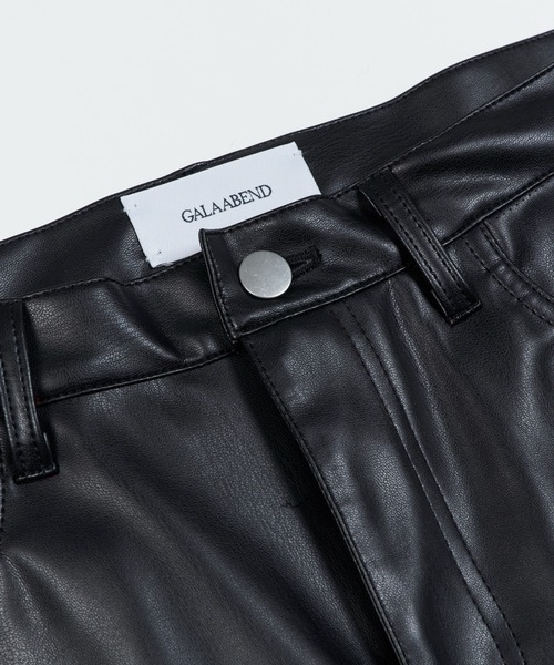 GalaabenD（ガラアーベント）の「ウォッシャブルヴィーガンレザーレギンスパンツ（その他パンツ・メンズ・ブラック・48/44/46）」の10枚目の写真
