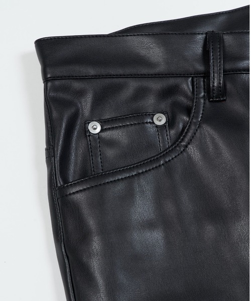 GalaabenD（ガラアーベント）の「ウォッシャブルヴィーガンレザーレギンスパンツ（その他パンツ・メンズ・ブラック・48/44/46）」の11枚目の写真