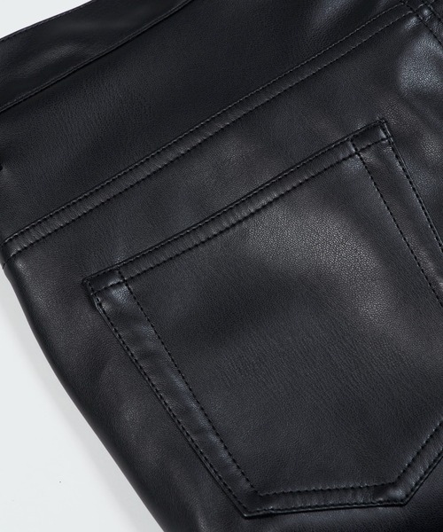 GalaabenD（ガラアーベント）の「ウォッシャブルヴィーガンレザーレギンスパンツ（その他パンツ・メンズ・ブラック・48/44/46）」の12枚目の写真
