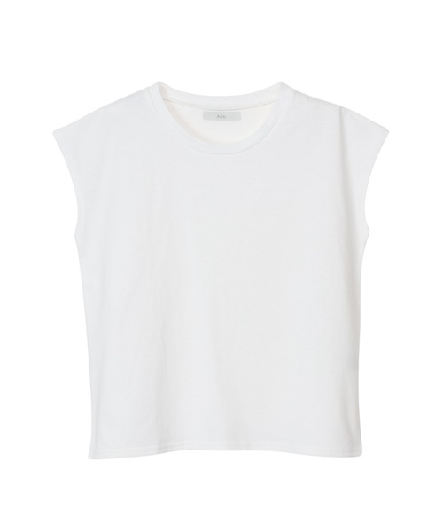 Ada.(エイダ)の「フレンチスリーブ テールカット カットソー(Tシャツ/カットソー・レディース・オフホワイト/ブラック/グリーン系その他/チャコール・FREE)」の15枚目の写真