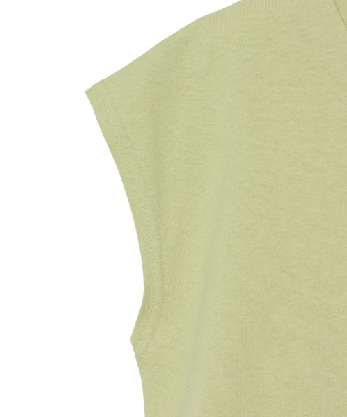 Ada.(エイダ)の「フレンチスリーブ テールカット カットソー(Tシャツ/カットソー・レディース・オフホワイト/ブラック/グリーン系その他/チャコール・FREE)」の12枚目の写真