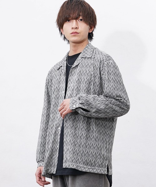 MinoriTY】バルファレースシアー長袖シャツ オーバーサイズ