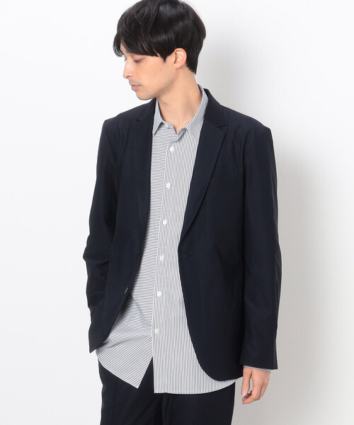 COMME CA ISM（コムサイズム）の「【セットアップ対応】ウォッシャブル ジャージ ジャケット（テーラードジャケット・メンズ・ブラック/カーキ/ネイビー・S/M/L）」の19枚目の写真