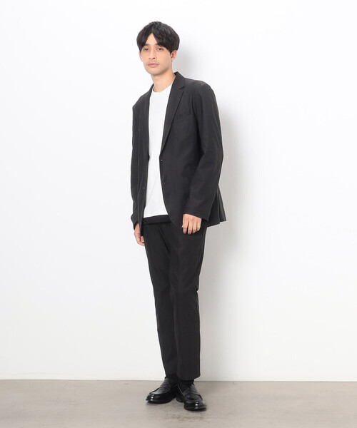 COMME CA ISM（コムサイズム）の「【セットアップ対応】ウォッシャブル ジャージ ジャケット（テーラードジャケット・メンズ・ブラック/カーキ/ネイビー・S/M/L）」の21枚目の写真