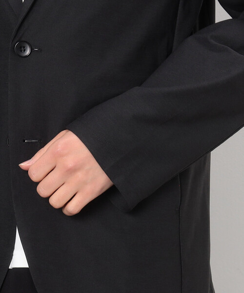 COMME CA ISM（コムサイズム）の「【セットアップ対応】ウォッシャブル ジャージ ジャケット（テーラードジャケット・メンズ・ブラック/カーキ/ネイビー・S/M/L）」の18枚目の写真