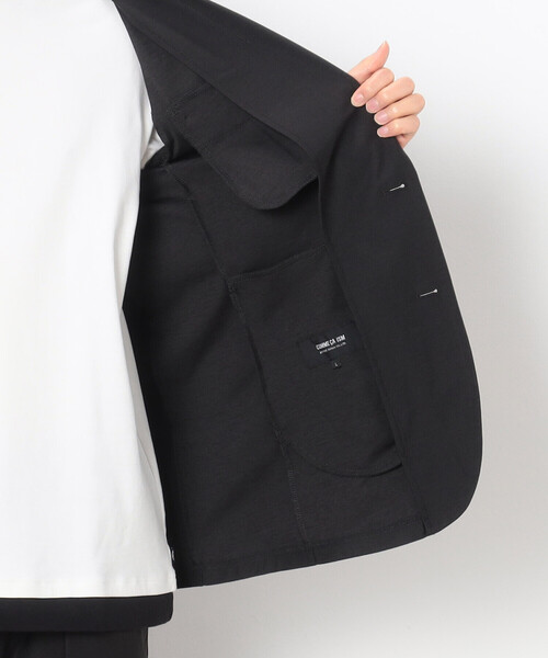 COMME CA ISM（コムサイズム）の「【セットアップ対応】ウォッシャブル ジャージ ジャケット（テーラードジャケット・メンズ・ブラック/カーキ/ネイビー・S/M/L）」の22枚目の写真