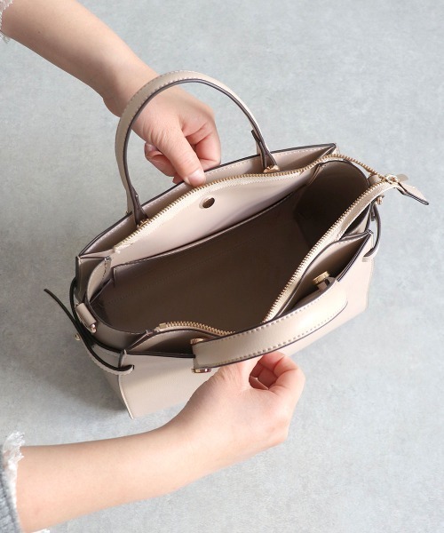 MIAN （ミアン）の「KALMIA / 2wayハンドバッグ（ハンドバッグ・レディース・ブラック/グレー/モカ/ピンク・FREE）」の22枚目の写真