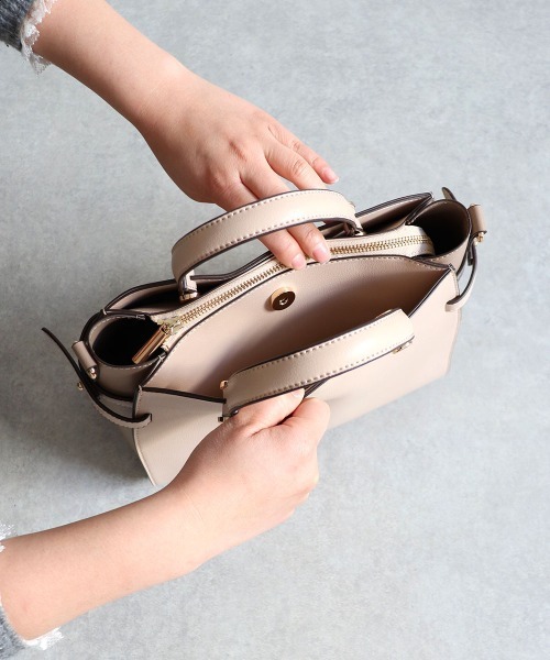 MIAN （ミアン）の「KALMIA / 2wayハンドバッグ（ハンドバッグ・レディース・ブラック/グレー/モカ/ピンク・FREE）」の20枚目の写真