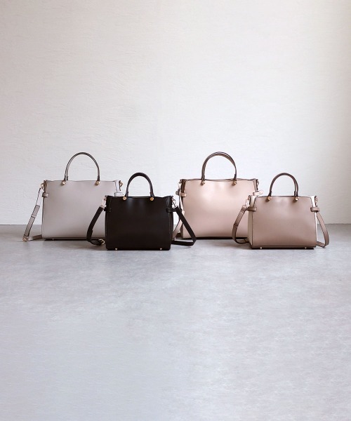 MIAN （ミアン）の「KALMIA / 2wayハンドバッグ（ハンドバッグ・レディース・ブラック/グレー/モカ/ピンク・FREE）」の21枚目の写真