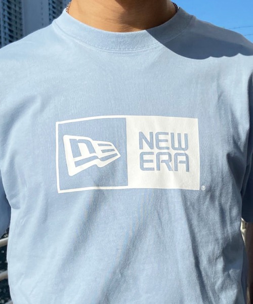 NEW ERA(ニューエラ)の「NEW ERA/ニューエラ 半袖Tシャツ 定番 ブランドロゴ 14121907/14121908/14121909/14121914(Tシャツ/カットソー・メンズ・ホワイト/ストーン/ライトブルー/ブラック・M/L/XL/2XL)」の14枚目の写真