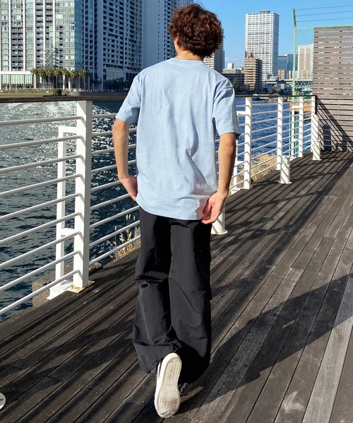 NEW ERA(ニューエラ)の「NEW ERA/ニューエラ 半袖Tシャツ 定番 ブランドロゴ 14121907/14121908/14121909/14121914(Tシャツ/カットソー・メンズ・ホワイト/ストーン/ライトブルー/ブラック・M/L/XL/2XL)」の12枚目の写真