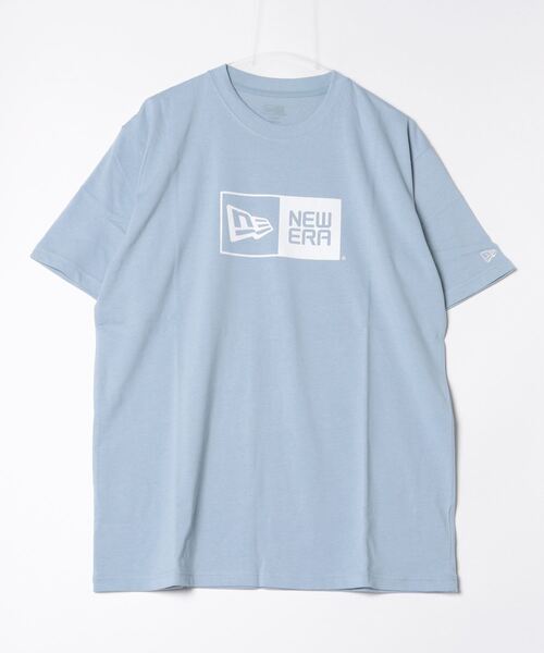 NEW ERA(ニューエラ)の「NEW ERA/ニューエラ 半袖Tシャツ 定番 ブランドロゴ 14121907/14121908/14121909/14121914(Tシャツ/カットソー・メンズ・ホワイト/ストーン/ライトブルー/ブラック・M/L/XL/2XL)」の18枚目の写真