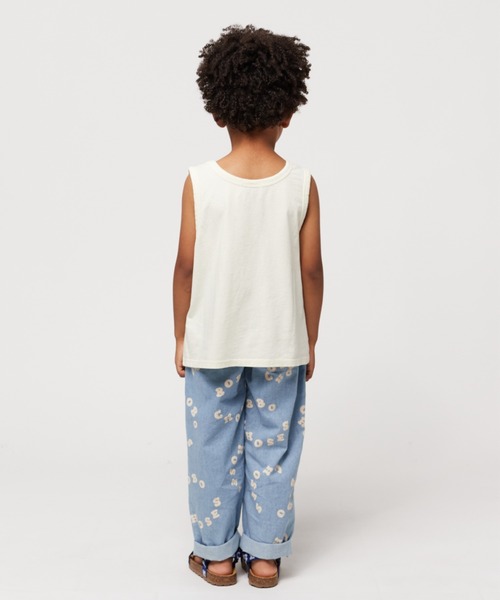 BOBO CHOSES（ボボショーズ）の「Rainbow tank top（タンクトップ・キッズ・オフホワイト・10Y-12Y/8Y-10Y/6-7YEAR/4-5YEAR/2y-3y/12Y-14Y）」の4枚目の写真
