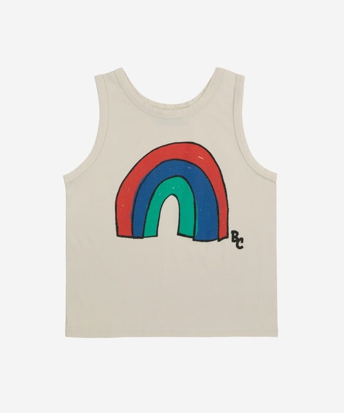 BOBO CHOSES（ボボショーズ）の「Rainbow tank top（タンクトップ・キッズ・オフホワイト・10Y-12Y/8Y-10Y/6-7YEAR/4-5YEAR/2y-3y/12Y-14Y）」の9枚目の写真