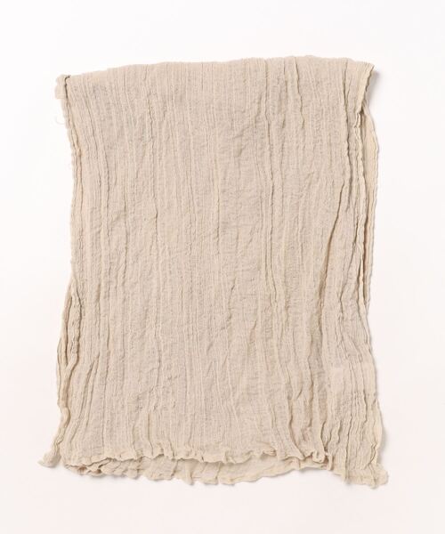 チャイハネ（チャイハネ）の「【チャイハネ】インド綿ナチュラルストール（ストール/ショール・レディース・ブルー系その他/レッド系その他/オレンジ系その他/グレー系その他/ナチュラル・FREE）」の9枚目の写真