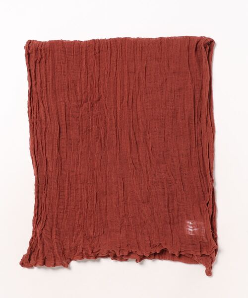 チャイハネ（チャイハネ）の「【チャイハネ】インド綿ナチュラルストール（ストール/ショール・レディース・ブルー系その他/レッド系その他/オレンジ系その他/グレー系その他/ナチュラル・FREE）」の12枚目の写真