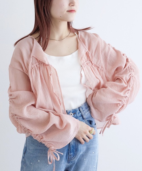 w closet（ダブルクローゼット）の「カップ付きキャミソール（キャミソール・レディース・ブラック/イエロー系その他/ピンク系その他/ブラック×ホワイト/オフホワイト・FREE）」の10枚目の写真