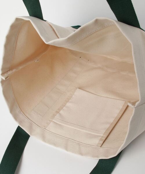 NEW BALANCE（ニューバランス）の「キャンバストート（エコバッグ/サブバッグ・メンズ・ライトブラウン/グリーン・ONE SIZE）」の10枚目の写真