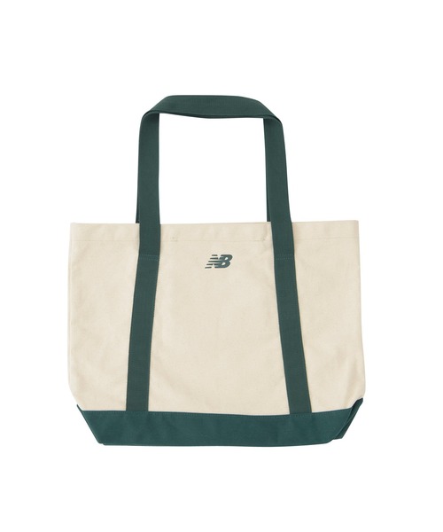 NEW BALANCE（ニューバランス）の「キャンバストート（エコバッグ/サブバッグ・メンズ・ライトブラウン/グリーン・ONE SIZE）」の6枚目の写真