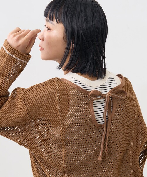 FREAK'S STORE（フリークスストア）の「メッシュトップス/ シアー