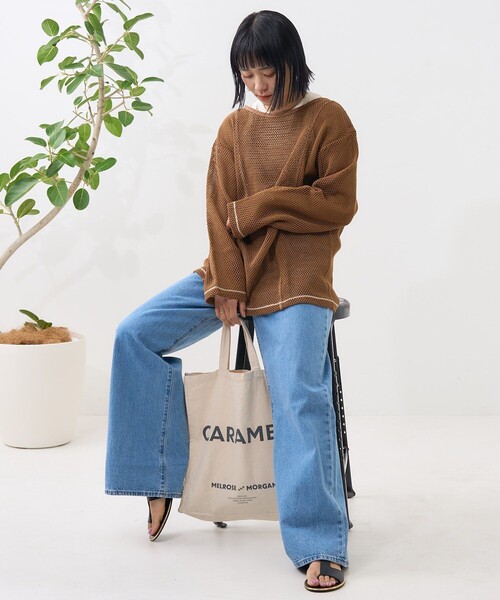 00s archive 5351 ドレープ メッシュ カットソー 2枚セット FREAK'S STORE（フリークスストア）の「メッシュトップス