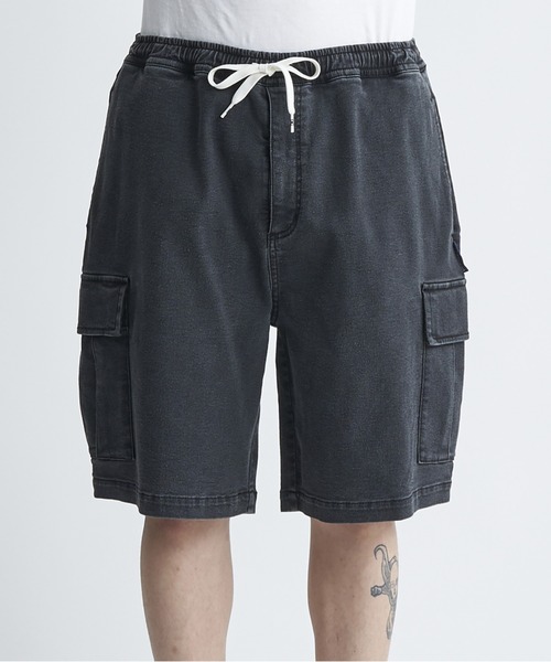 DC SHOES(ディーシーシューズ)の「24 SUPER WIDE CARGO/DCウエストゴムカーゴショートパンツ(カーゴパンツ・メンズ・ライトブルー/カーキ/ブラック系その他・MEDIUM/LARGE/X-LARGE)」の2枚目の写真