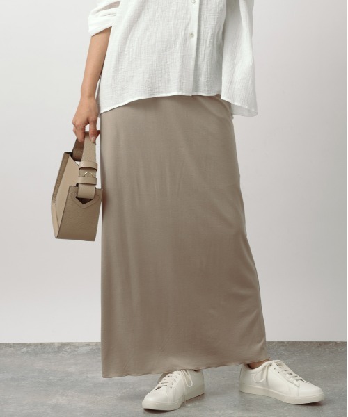 BARNYARDSTORM（バンヤードストーム）の「BARNYARDSTORM / リラックスカットナロースカート（スカート・レディース・ブラック/ベージュ・S/M）」の17枚目の写真