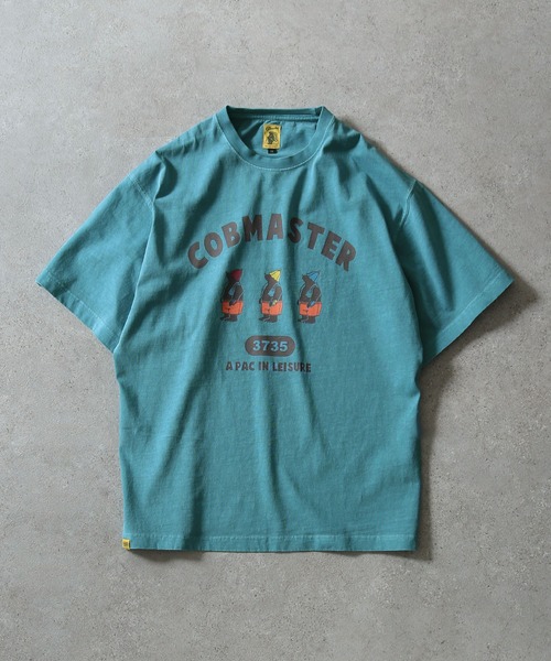 COBMASTER（コブマスター）の「【COBMASTER】 ピグメント サウナベアー 半袖 Tシャツ 【吸水速乾】（Tシャツ/カットソー・メンズ・ナチュラル/パープル/ブラック/ブルー・LARGE/X-LARGE/MEDIUM）」の3枚目の写真