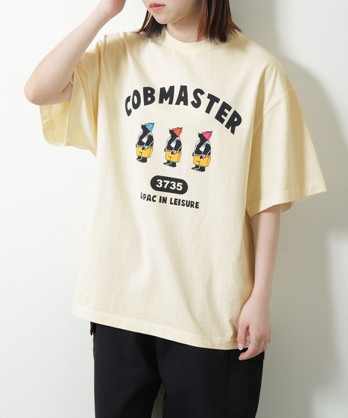 COBMASTER（コブマスター）の「【COBMASTER】 ピグメント サウナベアー 半袖 Tシャツ 【吸水速乾】（Tシャツ/カットソー・メンズ・ナチュラル/パープル/ブラック/ブルー・LARGE/X-LARGE/MEDIUM）」の14枚目の写真