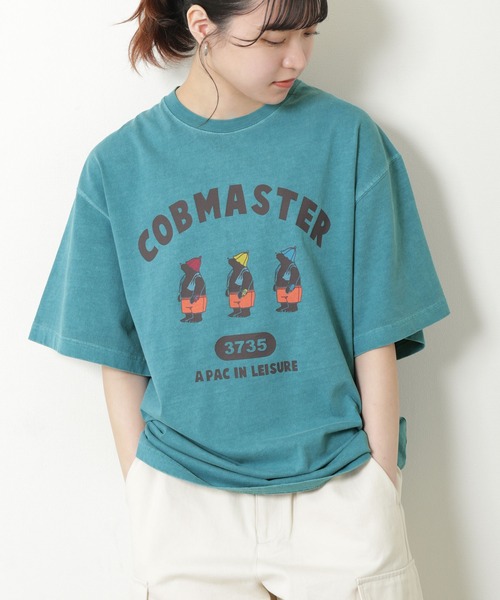 COBMASTER（コブマスター）の「【COBMASTER】 ピグメント サウナベアー 半袖 Tシャツ 【吸水速乾】（Tシャツ/カットソー・メンズ・ナチュラル/パープル/ブラック/ブルー・LARGE/X-LARGE/MEDIUM）」の20枚目の写真