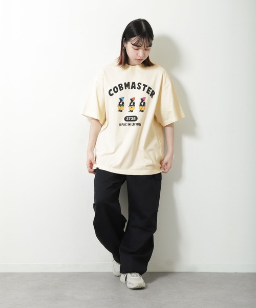 COBMASTER（コブマスター）の「【COBMASTER】 ピグメント サウナベアー 半袖 Tシャツ 【吸水速乾】（Tシャツ/カットソー・メンズ・ナチュラル/パープル/ブラック/ブルー・LARGE/X-LARGE/MEDIUM）」の18枚目の写真