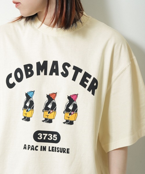 COBMASTER（コブマスター）の「【COBMASTER】 ピグメント サウナベアー 半袖 Tシャツ 【吸水速乾】（Tシャツ/カットソー・メンズ・ナチュラル/パープル/ブラック/ブルー・LARGE/X-LARGE/MEDIUM）」の15枚目の写真