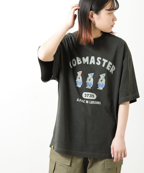 COBMASTER（コブマスター）の「【COBMASTER】 ピグメント サウナベアー 半袖 Tシャツ 【吸水速乾】（Tシャツ/カットソー・メンズ・ナチュラル/パープル/ブラック/ブルー・LARGE/X-LARGE/MEDIUM）」の9枚目の写真