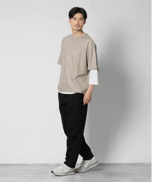 オークランドラグビーTシャツ Right-on tシャツ ラグラン7分袖レイヤード メンズ レディース