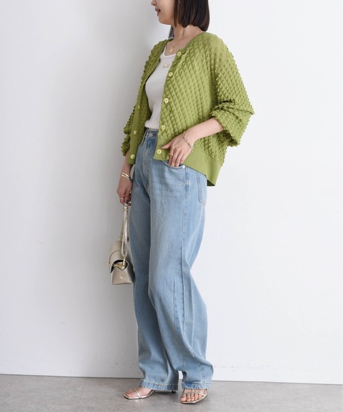 Eimee Law（エイミーロウ）の「トゲトゲ編みニットカーデ