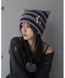 猫耳 ねこみみ ねこ」に該当するパープル/紫色系のファッション通販