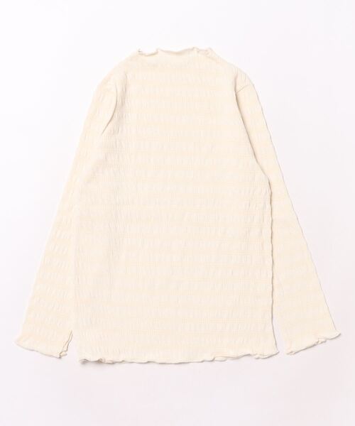 aimoha(アイモハ)の「【aimoha-KIDS-】シワ感長袖トップス(Tシャツ/カットソー・キッズ・オフホワイト/グリーン/ブルー/パープル/ピンク・90/100/110/120/130/140)」の19枚目の写真