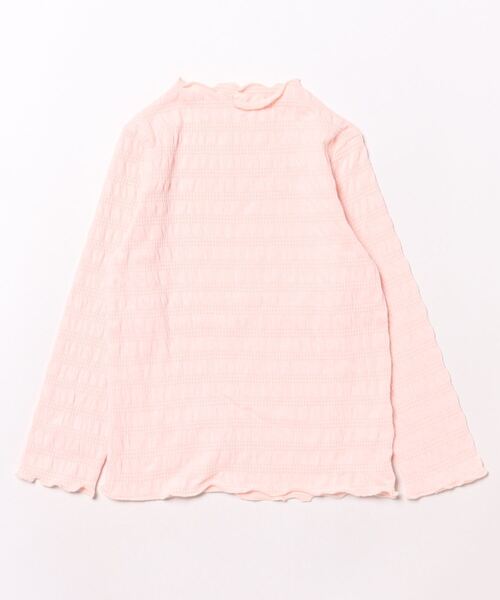 aimoha(アイモハ)の「【aimoha-KIDS-】シワ感長袖トップス(Tシャツ/カットソー・キッズ・オフホワイト/グリーン/ブルー/パープル/ピンク・90/100/110/120/130/140)」の14枚目の写真