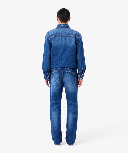 LACOSTE(ラコステ)の「オーガニックコットン ベーシック ルーズフィット ストレートデニムパンツ(デニムパンツ・メンズ・ホワイト/インディゴブルー/ライトインディゴブルー・30/32/31/33)」の11枚目の写真