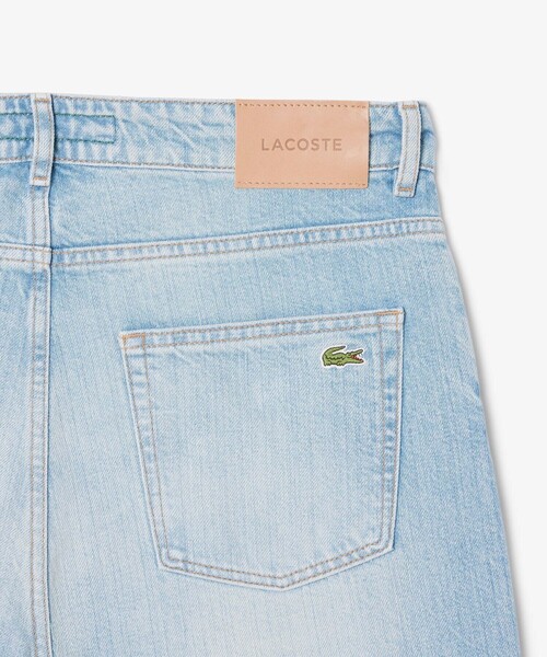 LACOSTE(ラコステ)の「オーガニックコットン ベーシック ルーズフィット ストレートデニムパンツ(デニムパンツ・メンズ・ホワイト/インディゴブルー/ライトインディゴブルー・30/32/31/33)」の20枚目の写真