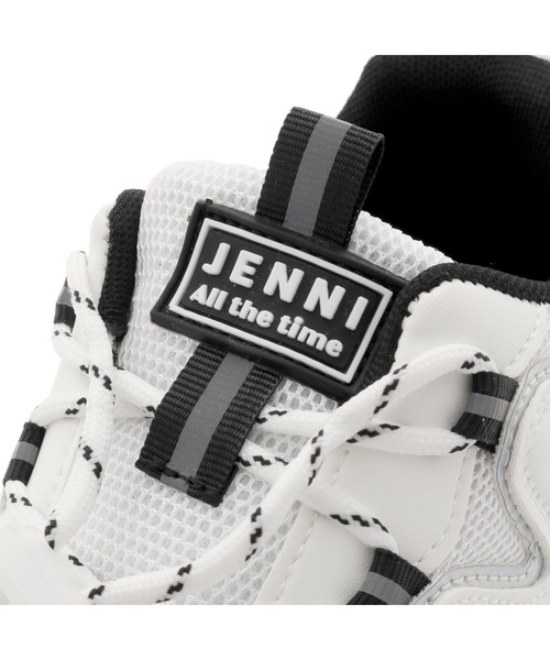 JENNI(ジェニィ)の「オーロララインメッシュスニーカー(スニーカー・キッズ・ブラック/ミント・21cm/23cm/24cm/20cm/22cm)」の11枚目の写真