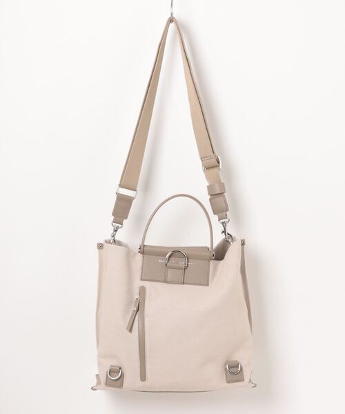 GALLARDAGALANTE（ガリャルダガランテ）の「【IACUCCI】3WAYバックパック / SORBETTO-4093（バックパック/リュック・レディース・グレイッシュベージュ・FREE）」の18枚目の写真