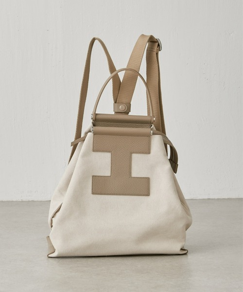 GALLARDAGALANTE（ガリャルダガランテ）の「【IACUCCI】3WAYバックパック / SORBETTO-4093（バックパック/リュック・レディース・グレイッシュベージュ・FREE）」の6枚目の写真